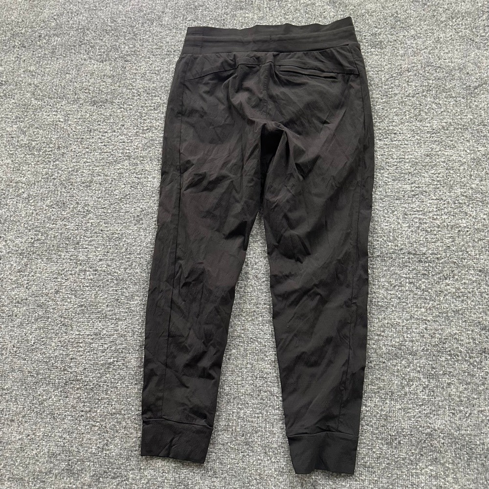 Athleta Joggers Womens Size 6 Black Ripstop Tapered Hiking Athletic Pants - Picture 8 of 9